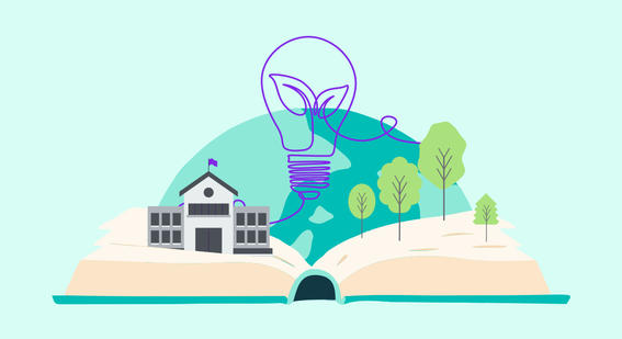 climate education graphic